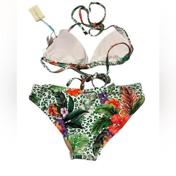 NWT Sea Level Swim Women’s Dolce Floral D Cup Two Piece in size US 4 - Picture 2 of 7